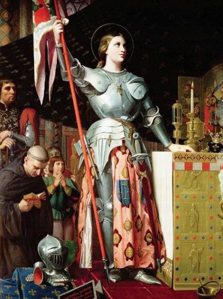 Жанна д’Арк на коронации Карла VII