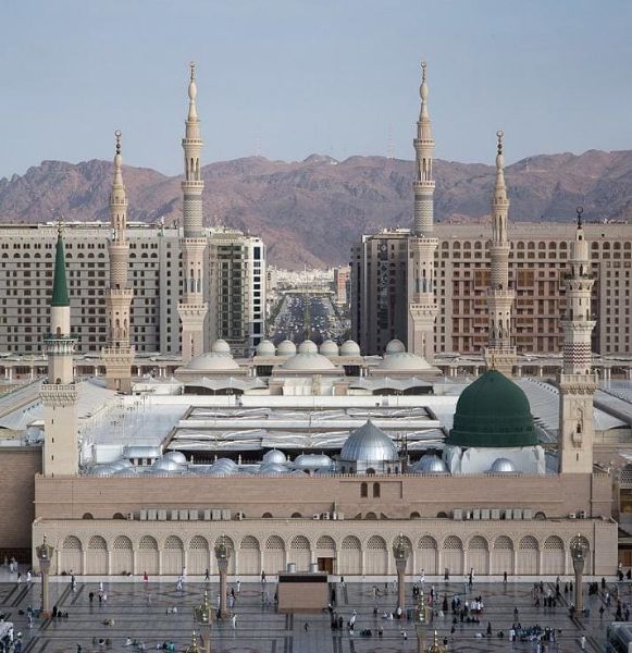Мечеть Масджид ан-Набави в Медине. Место погребения пророка Мухаммада