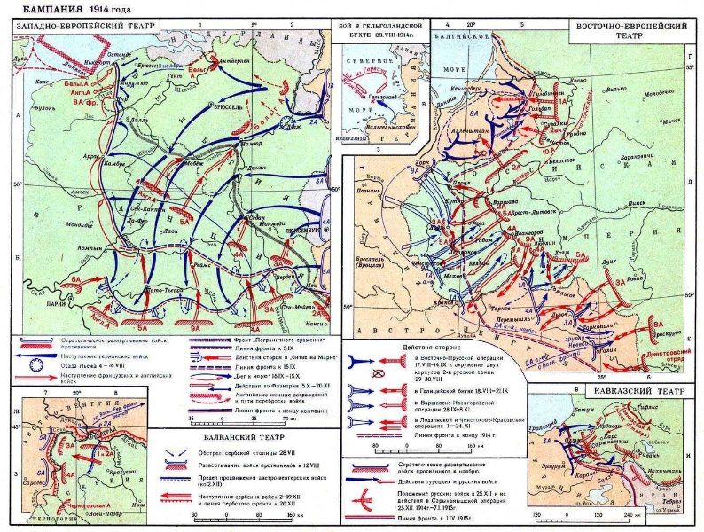 Кампания 1914 г. в целом