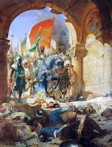 Be Падение Константинополя (1453)